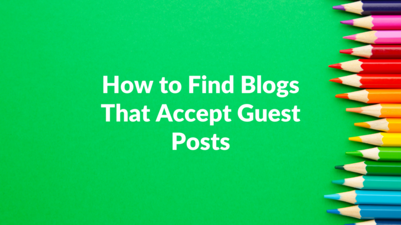 How to Find Guest Blogging Websites?
